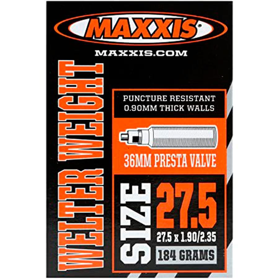 CÂMARA DE AR MAXXIS WELTERWEIGHT 27.5X1.90/2.35 PRESTA 35MM