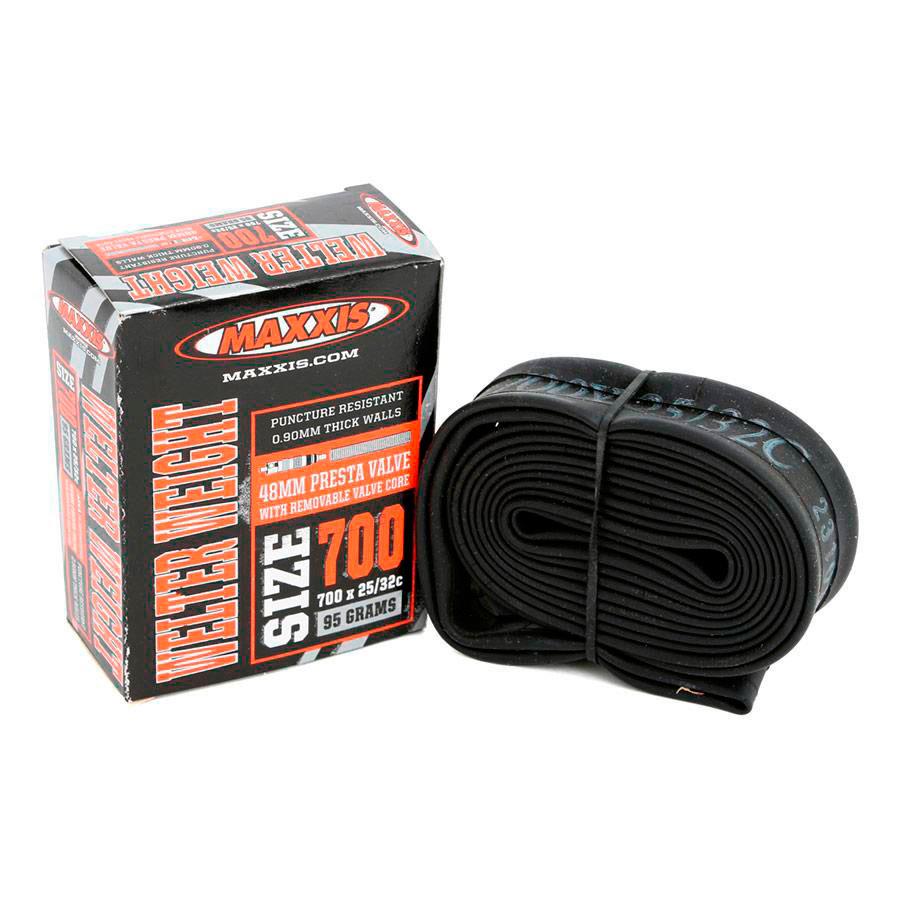 CÂMARA DE AR MAXXIS WELTERWEIGHT 700X23/32 PRESTA 48MM