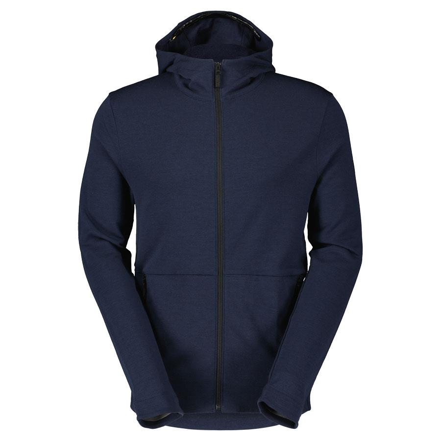 CAMISOLA COM CAPUZ SCOTT HOMEM COMMUTER MERINO
