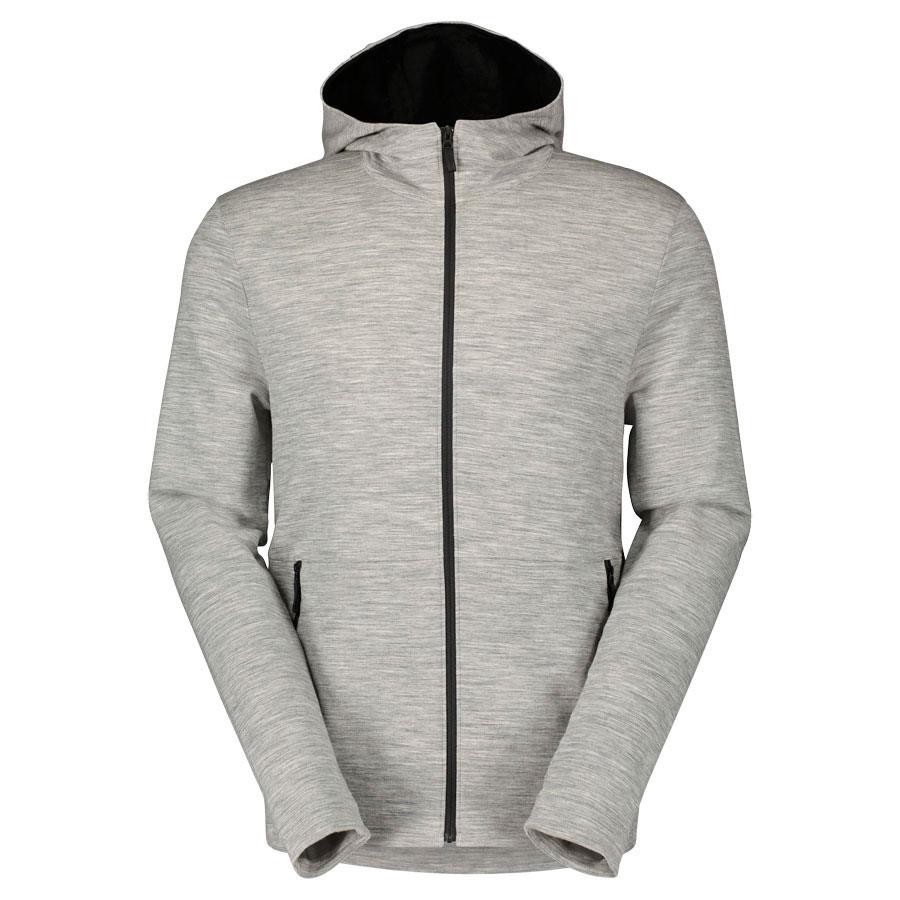 CAMISOLA COM CAPUZ SCOTT HOMEM COMMUTER MERINO