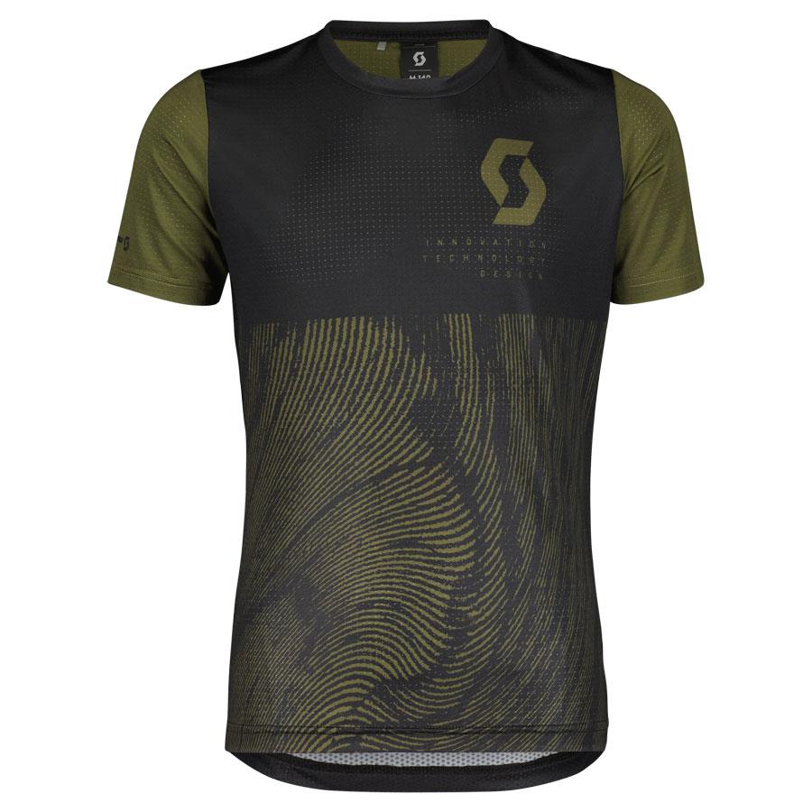 CAMISOLA SCOTT CRIANÇA JUNIOR TRAIL VERTIC 10 MANGA CURTA