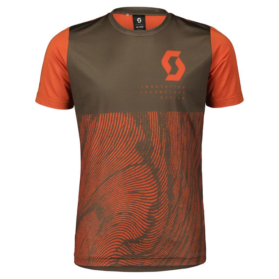 CAMISOLA SCOTT CRIANÇA JUNIOR TRAIL VERTIC 10 MANGA CURTA