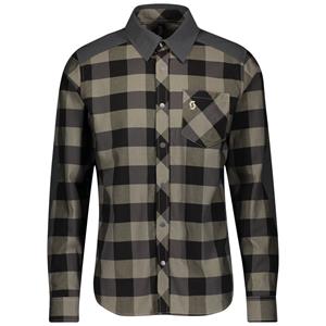 CAMISOLA SCOTT HOMEM TRAIL FLOW CHECK MANGA COMPRIDA