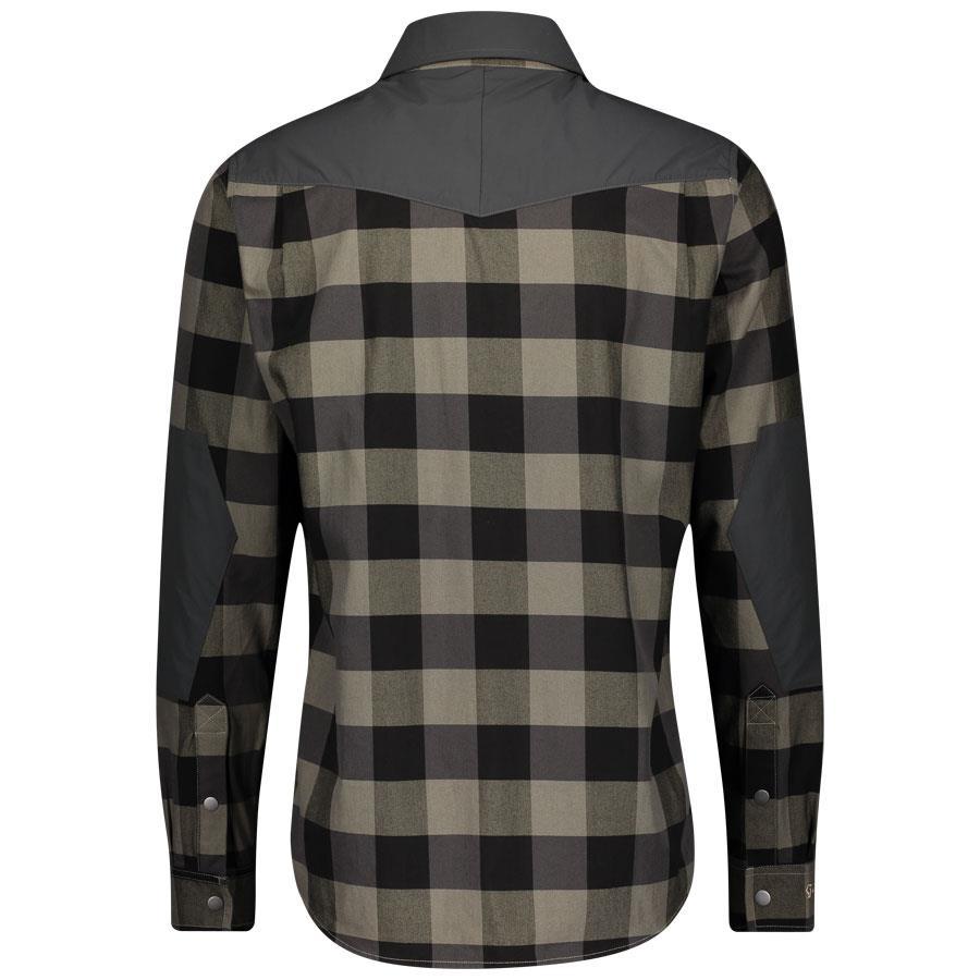 CAMISOLA SCOTT HOMEM TRAIL FLOW CHECK MANGA COMPRIDA