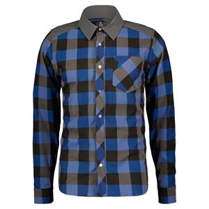 CAMISOLA SCOTT HOMEM TRAIL FLOW CHECK MANGA COMPRIDA