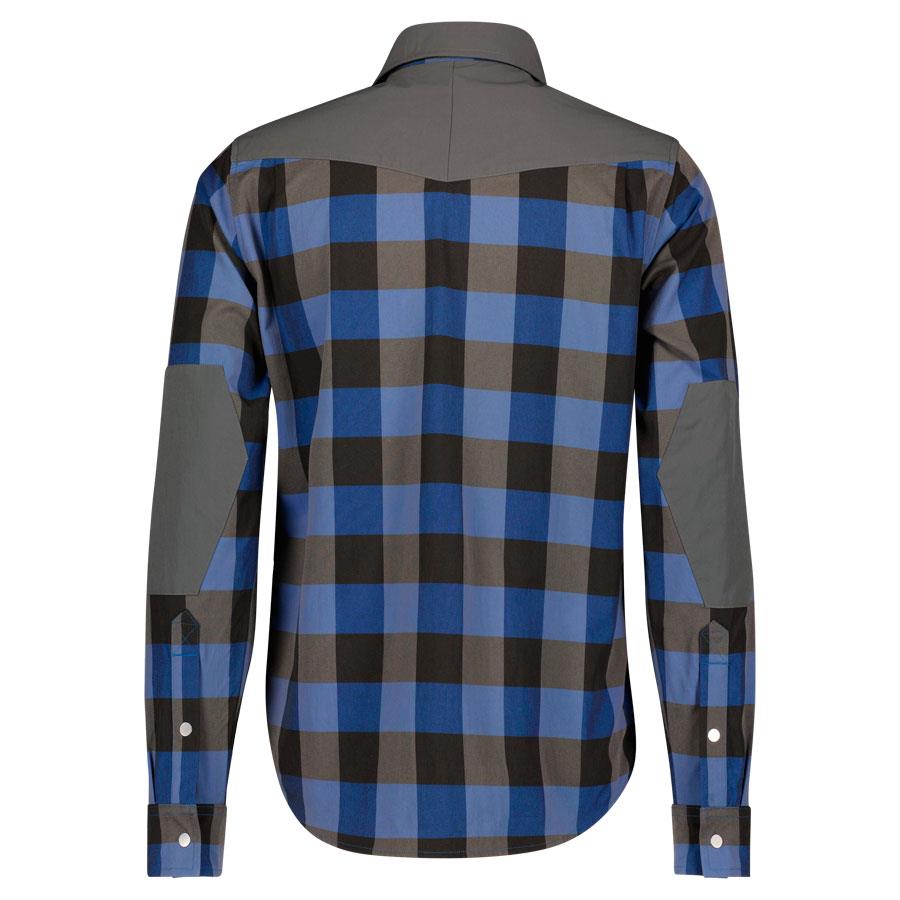CAMISOLA SCOTT HOMEM TRAIL FLOW CHECK MANGA COMPRIDA
