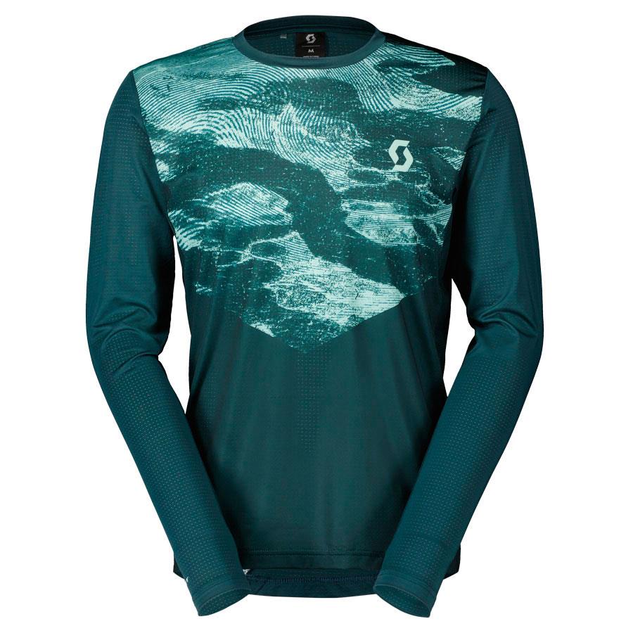 CAMISOLA SCOTT HOMEM TRAIL FLOW MANGA COMPRIDA