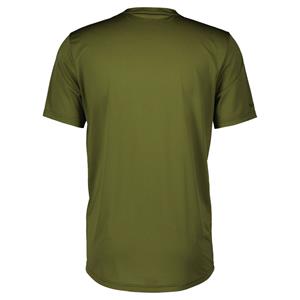 CAMISOLA SCOTT HOMEM TRAIL FLOW ZIP MANGA CURTA