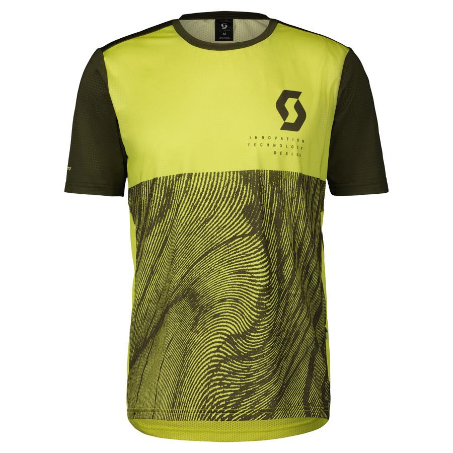 CAMISOLA SCOTT HOMEM TRAIL VERTIC MANGA CURTA