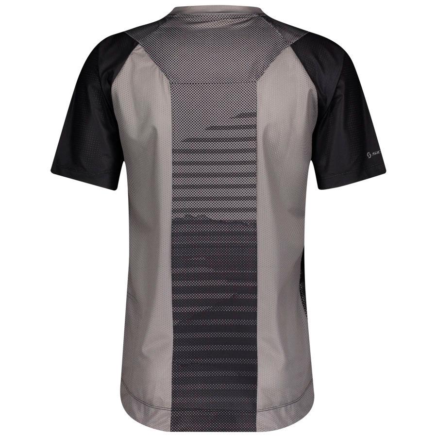 CAMISOLA SCOTT HOMEM TRAIL VERTIC ZIP MANGA CURTA