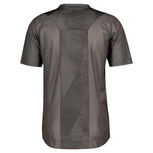 CAMISOLA SCOTT HOMEM TRAIL VERTIC ZIP MANGA CURTA