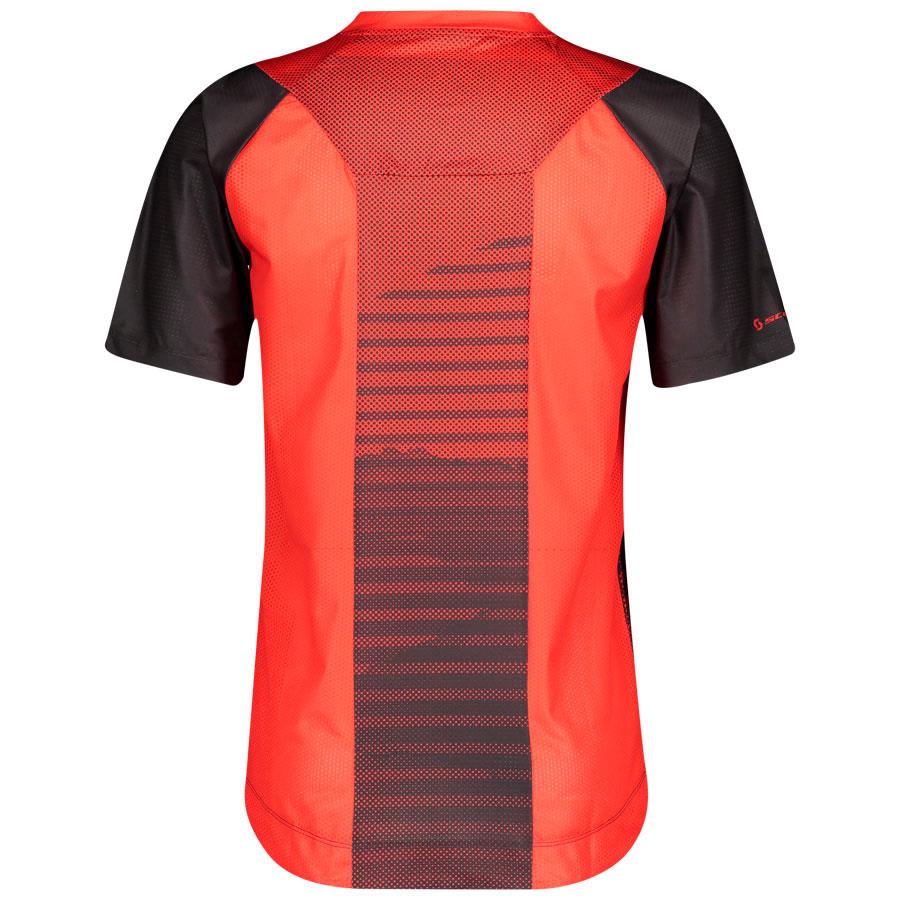 CAMISOLA SCOTT HOMEM TRAIL VERTIC ZIP MANGA CURTA