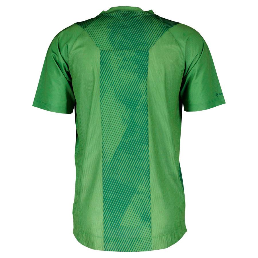 CAMISOLA SCOTT HOMEM TRAIL VERTIC ZIP MANGA CURTA