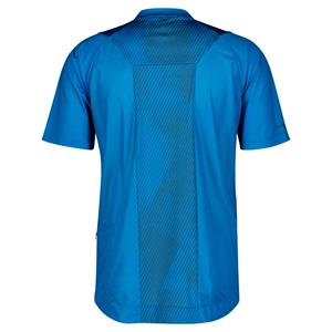 CAMISOLA SCOTT HOMEM TRAIL VERTIC ZIP MANGA CURTA