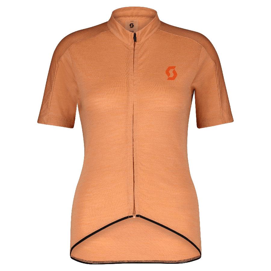 CAMISOLA SCOTT SENHORA GRAVEL MERINO MANGA CURTA