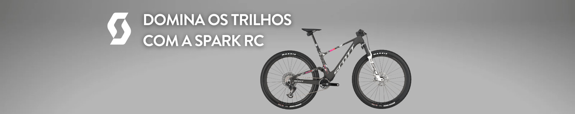 Domina os trilhos com a SCOTT Spark