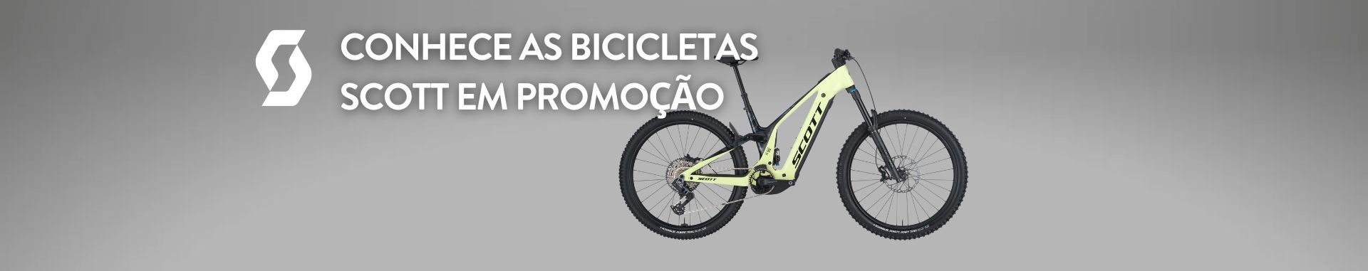 As Bicicletas SCOTT em promoção