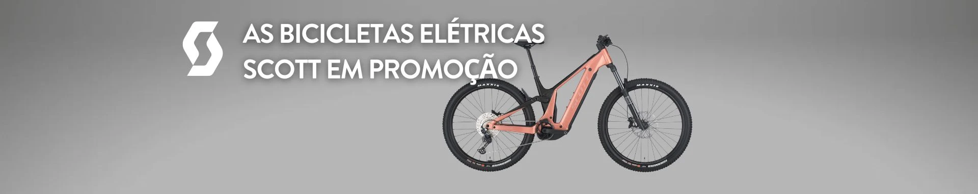 As Bicicletas Elétricas SCOTT em promoção..