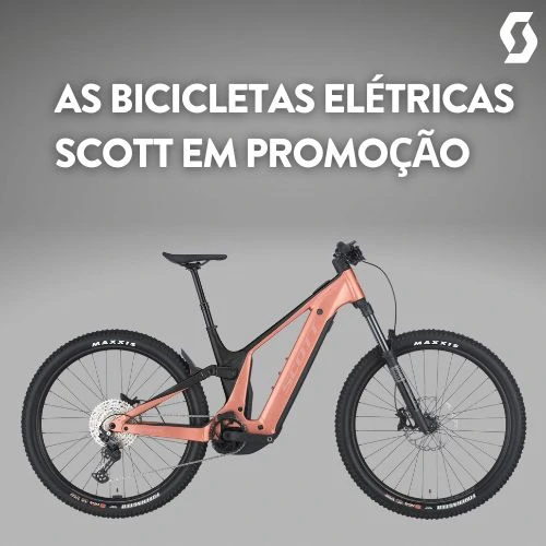 As Bicicletas Elétricas SCOTT em promoção..