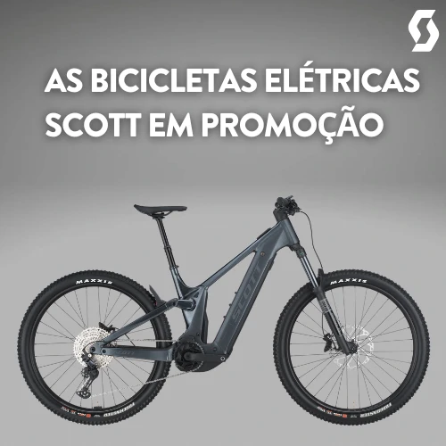 As Bicicletas Elétricas SCOTT em promoção