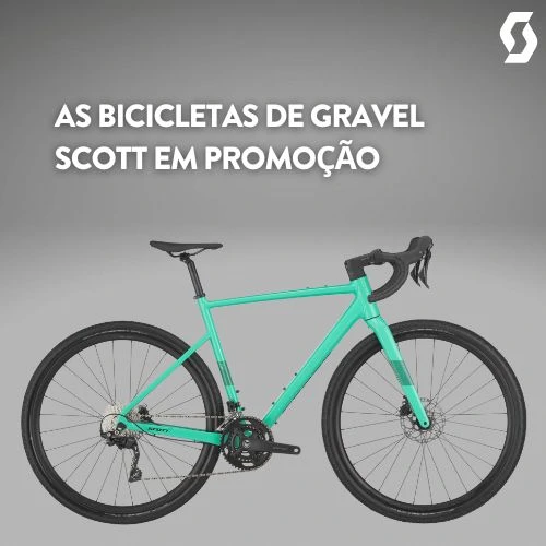 As Bicicletas de Gravel SCOTT em promoção