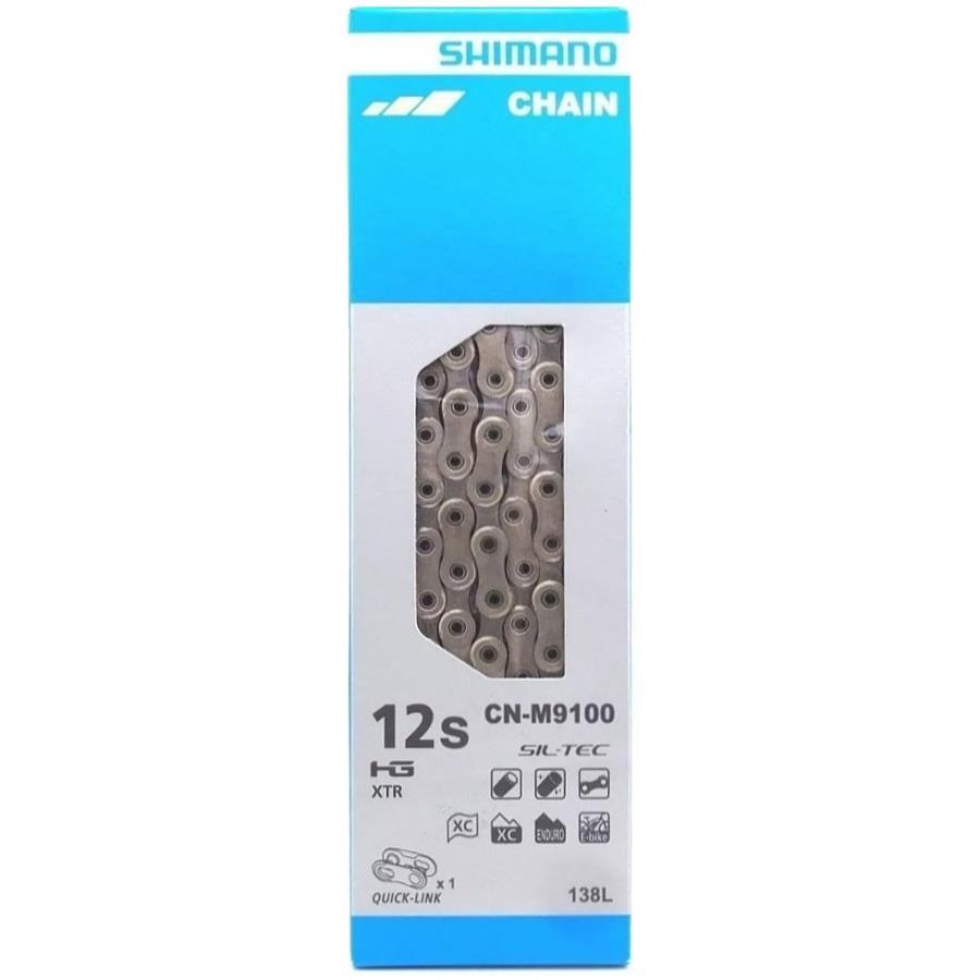 CORRENTE SHIMANO 9100 12V 138 ELOS QUICK LINK