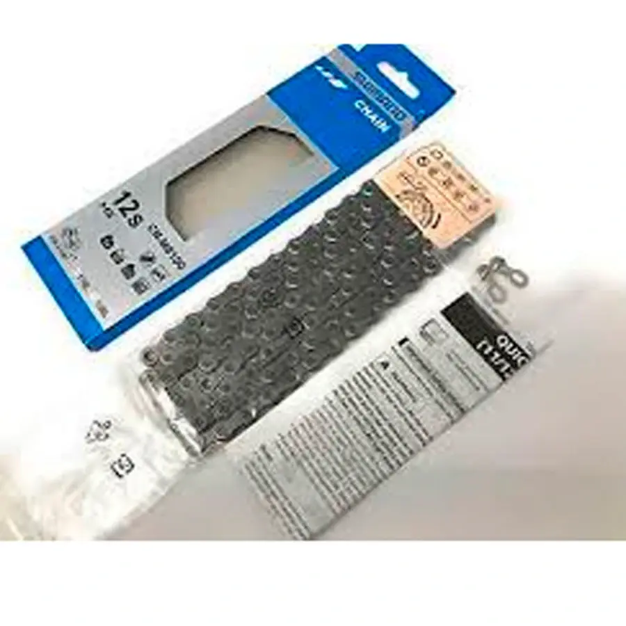 CORRENTE SHIMANO XT M8100 12V 116 ELOS QUICK LINK CORRENTE SHIMANO XT M8100 12V 116 ELOS QUICK LINK