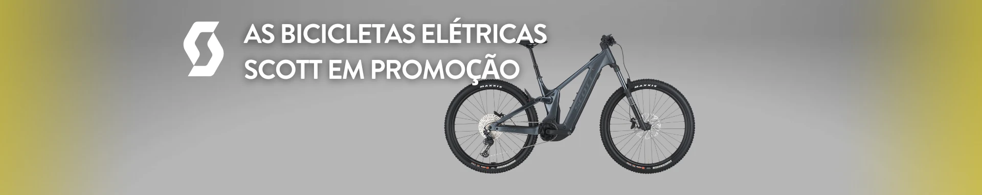 As Bicicletas Elétricas SCOTT em promoção