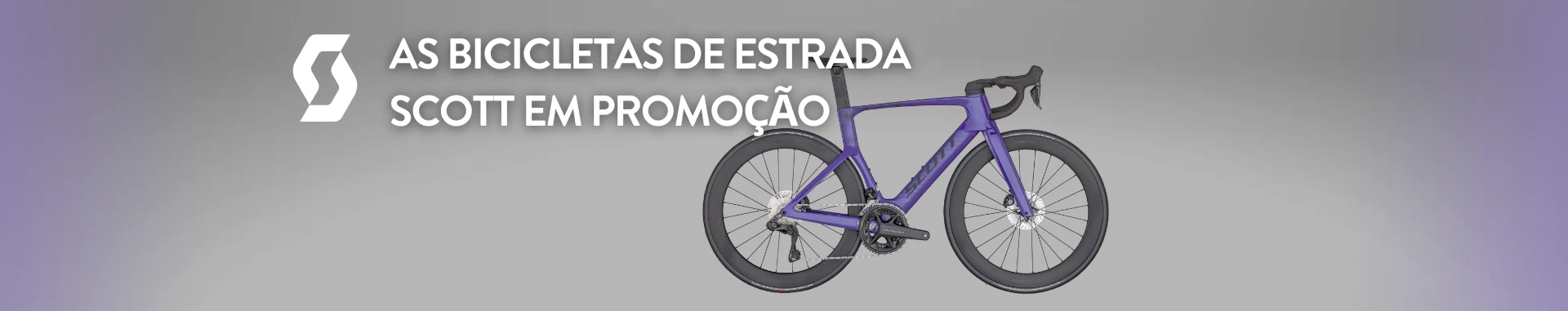 As Bicicletas de Estrada SCOTT em promoção