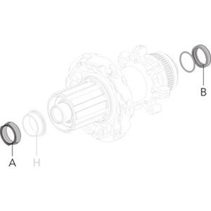 KIT ADAPTADORES FULCRUM 142/135X12MM