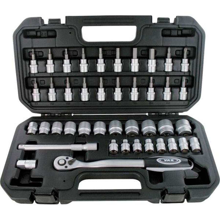 KIT DE 42 BITS E ROQUETE PROFISSIONAL VAR