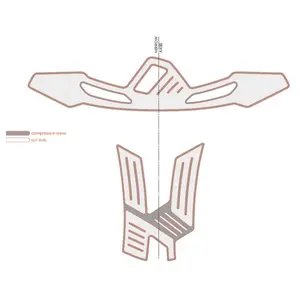 KIT ESPONJAS CAPACETE SCOTT TORUS