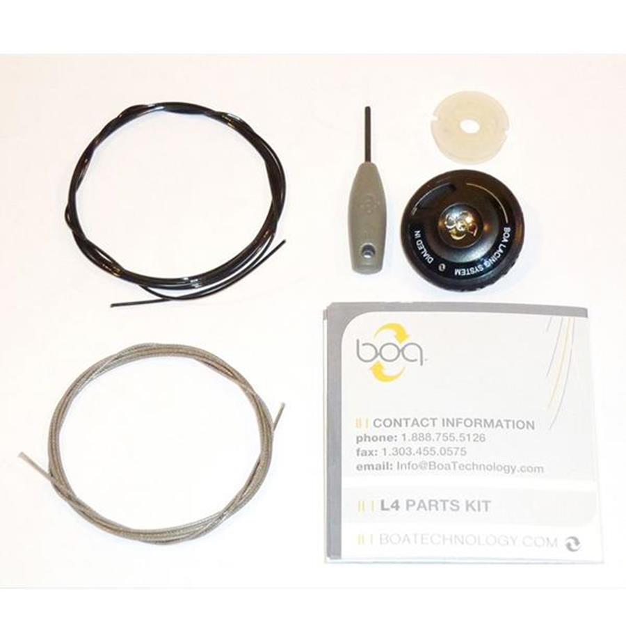 KIT DE FECHOS E ATACADORES SCOTT BOA L4 2010-2012 PRETO
