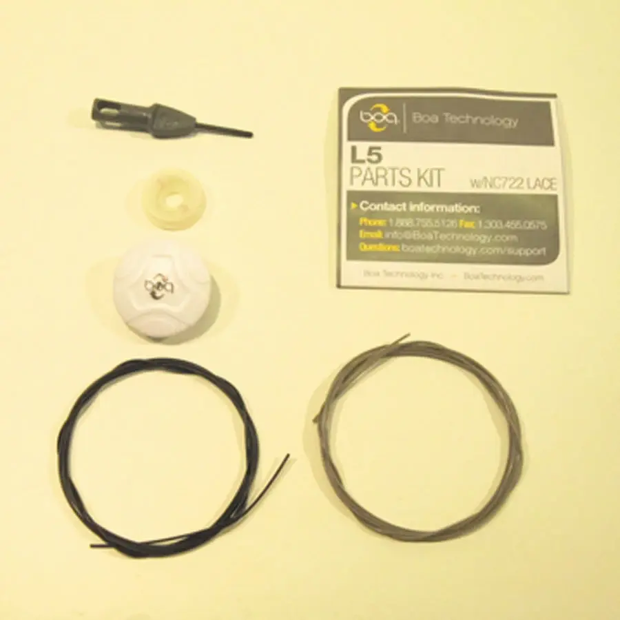 BOA REEL & LACE REPL. KIT BOA (WHITE) L5 B1360-4