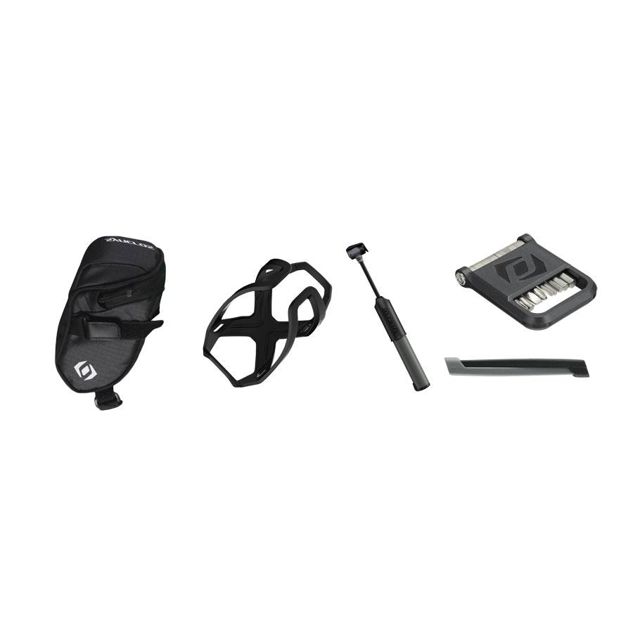 KIT DE FERRAMENTA COM BOLSA BOMBA E GRADE DE BIDON SYNCROS MTBIKER ESSENTIALS