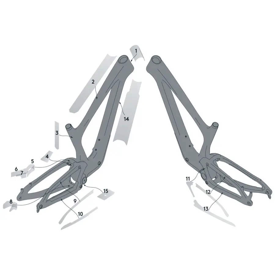 KIT PROT. QUADRO SYNCROS FRAME PROTECTION KIT BOLD LINKIN