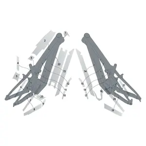 KIT PROT. QUADRO SYNCROS FRAME PROTECTION KIT PATRON CARBONO