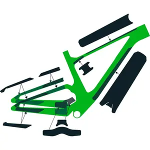 KIT PROT. QUADRO SYNCROS FRAME PROTECTION KIT SPARK CARBON