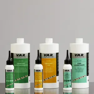 LUBRIFICANTE VAR E-BIKE LUBE 100ML O LUBRIFICANTE VAR E-BIKE LUBE 100ML permite a lubrificação da transmissão das bicicletas elétricas em todas as condições.