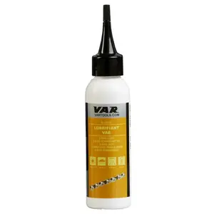 LUBRIFICANTE VAR E-BIKE LUBE 100ML O LUBRIFICANTE VAR E-BIKE LUBE 100ML permite a lubrificação da transmissão das bicicletas elétricas em todas as condições.