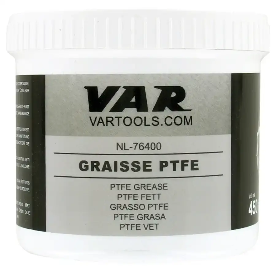 MASSA CONSISTENTE VAR PTFE (TEFLON) BIODEGRADÁVEL EMBALAGEM 450ML MASSA CONSISTENTE VAR PTFE (TEFLON) 450ML