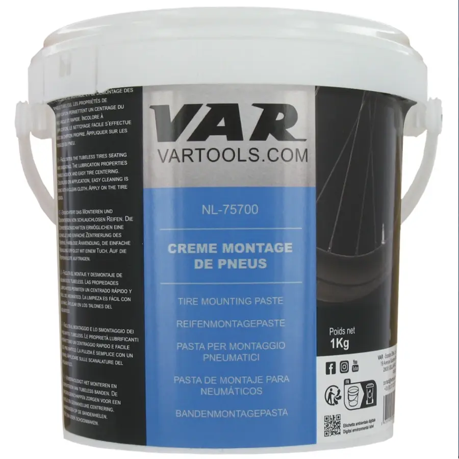 PASTA PARA MONTAGEM DE PNEUS VAR - BALDE DE 1kG