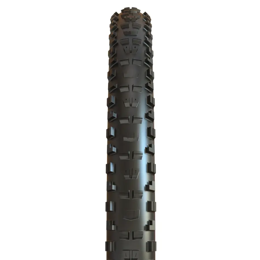 O PNEU MAXXIS MINION DHR II 26X2.40 DH 60X2TPI ARAME com tacos laterais emprestados do lendário Minion DHF, mas ampliados para fornecer mais suporte, os cantos do DHR II são como nenhum outro.