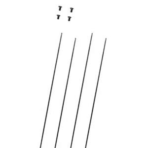 RAIO TRASEIRO ESQUERDO + CABEÇA FULCRUM RACING 3 (4 PCS)
