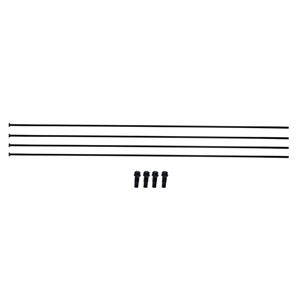 RAIOS E CABEÇAS FULCRUM RACING QUATTRO CARBON DB FR DT 4X