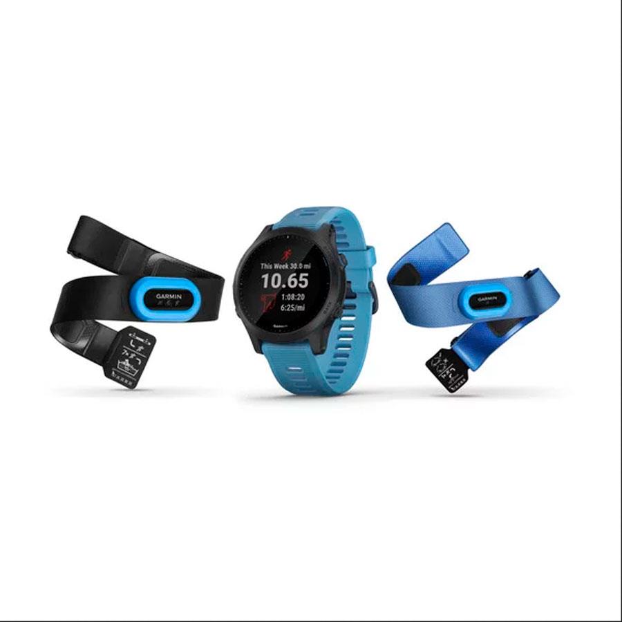 RELÓGIO GARMIN FORERUNNER 945 BUNDLE TRIATLO AZUL