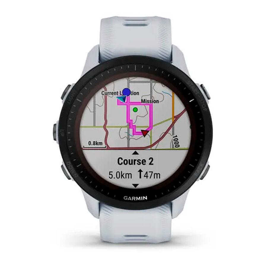 RELÓGIO GARMIN FORERUNNER 955 SOLAR BRANCO