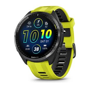 RELÓGIO GARMIN FORERUNNER 965 cinzento com bracelete amarela