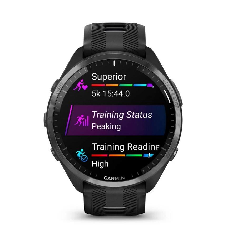 RELÓGIO GARMIN FORERUNNER 965 Preto com bracelete preta