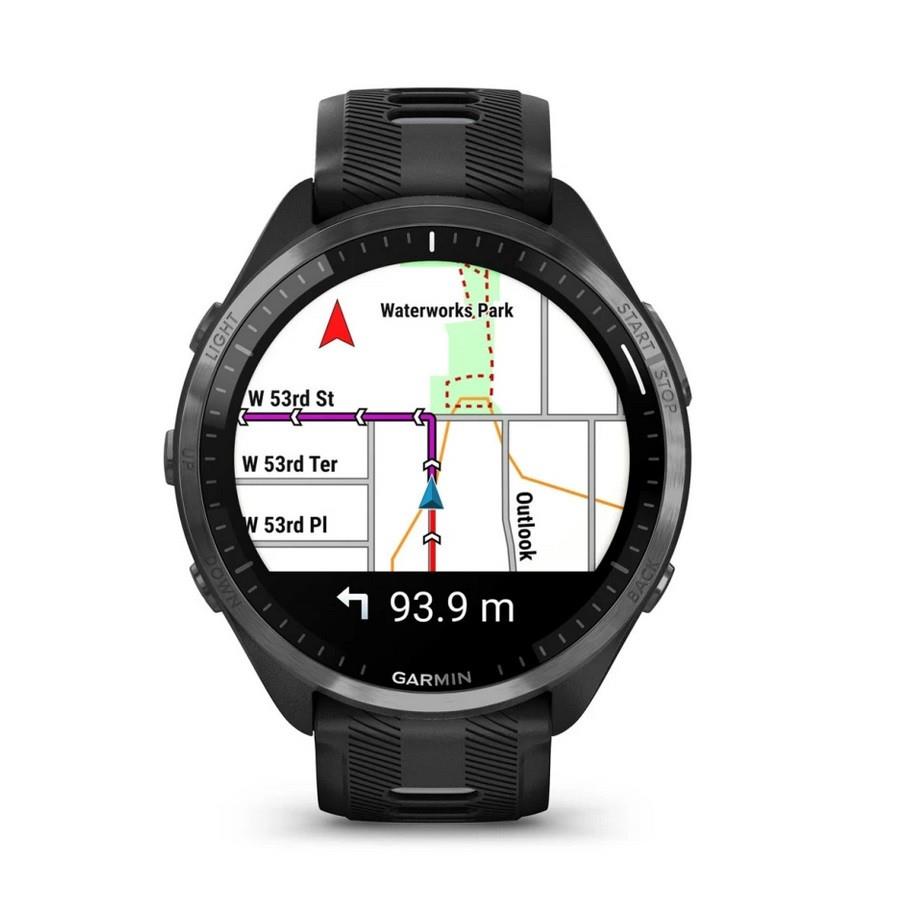 RELÓGIO GARMIN FORERUNNER 965 Preto com bracelete preta